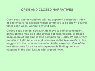 Soap Opera Script Example Broadcast Fiction: The Soap Opera | PPT