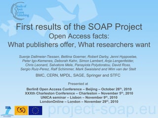 SoapFall2010 Slide 1