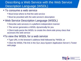 Using Java to implement SOAP Web Services: JAX-WS | PPT