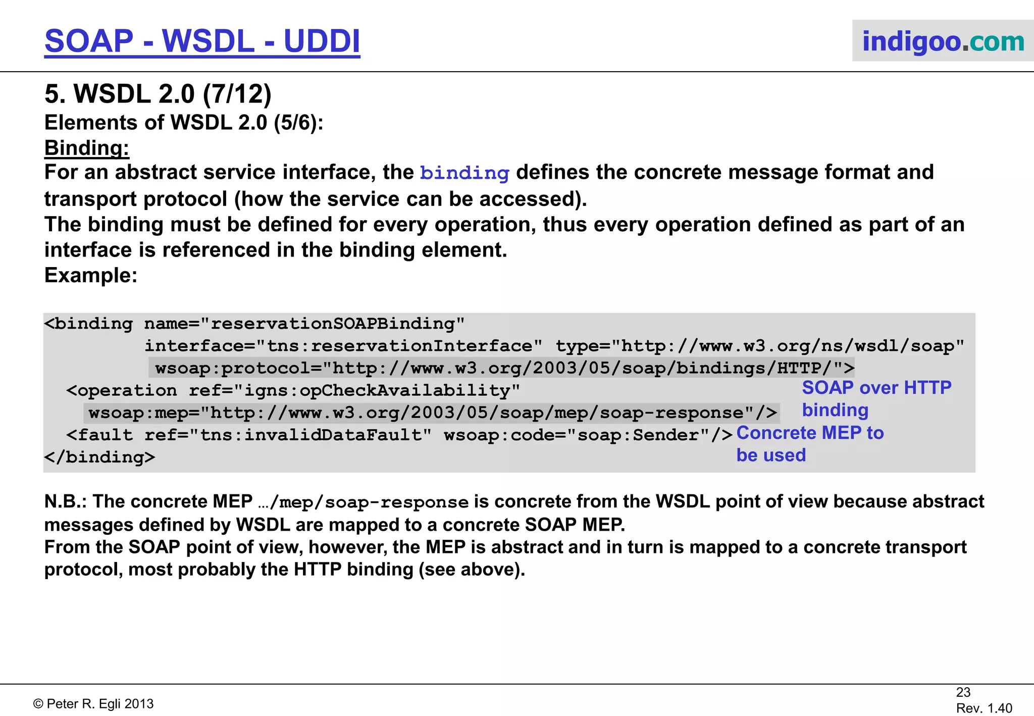 Web Services (SOAP, WSDL, UDDI) | PDF | Programming Languages | Computing
