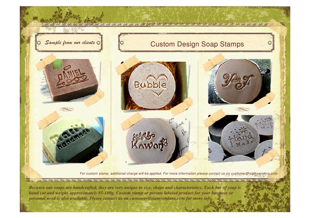 herbal soap product brochure why buy handcrafted soap flyer