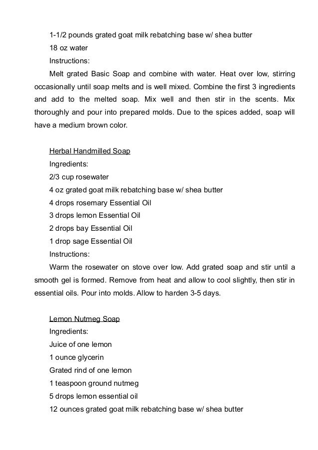pics Soap Making Recipes Free soap making 71 homemade soap recipes