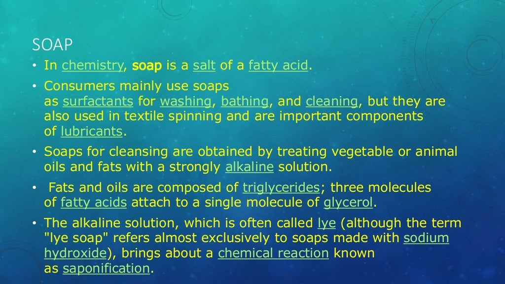 Soap manufacturing process