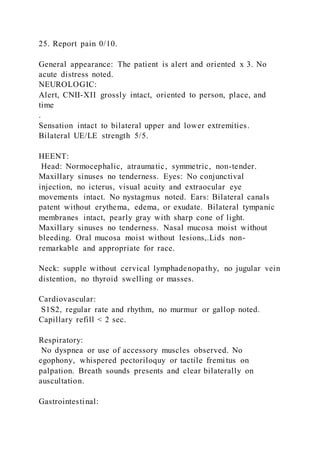 Soap Note 2 Chronic ConditionsSoap Note Chronic Conditions ( | DOCX