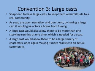 Soap opera conventions | PPTX