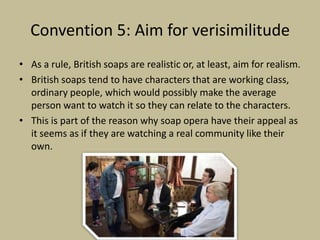 Soap opera conventions | PPTX