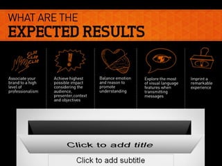 SOAP Presentations: What we can do for you!