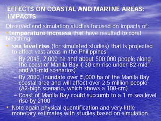State of socio-economic research on climate change and policy implications in the Philippines