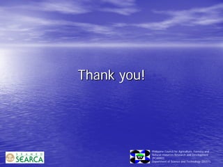 State of socio-economic research on climate change and policy implications in the Philippines