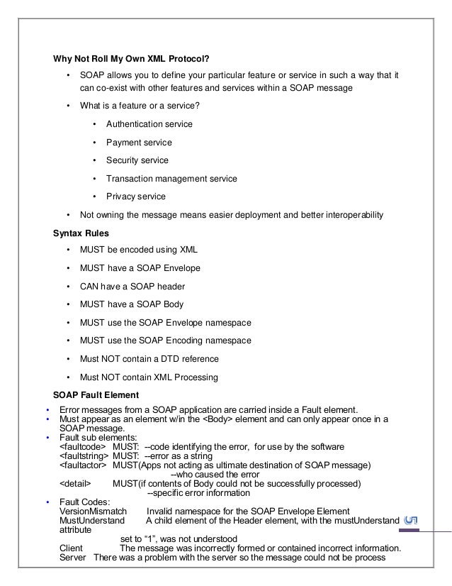 Introduction to SOAP
