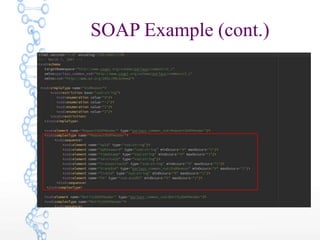 SOAP Example (cont.)
 
