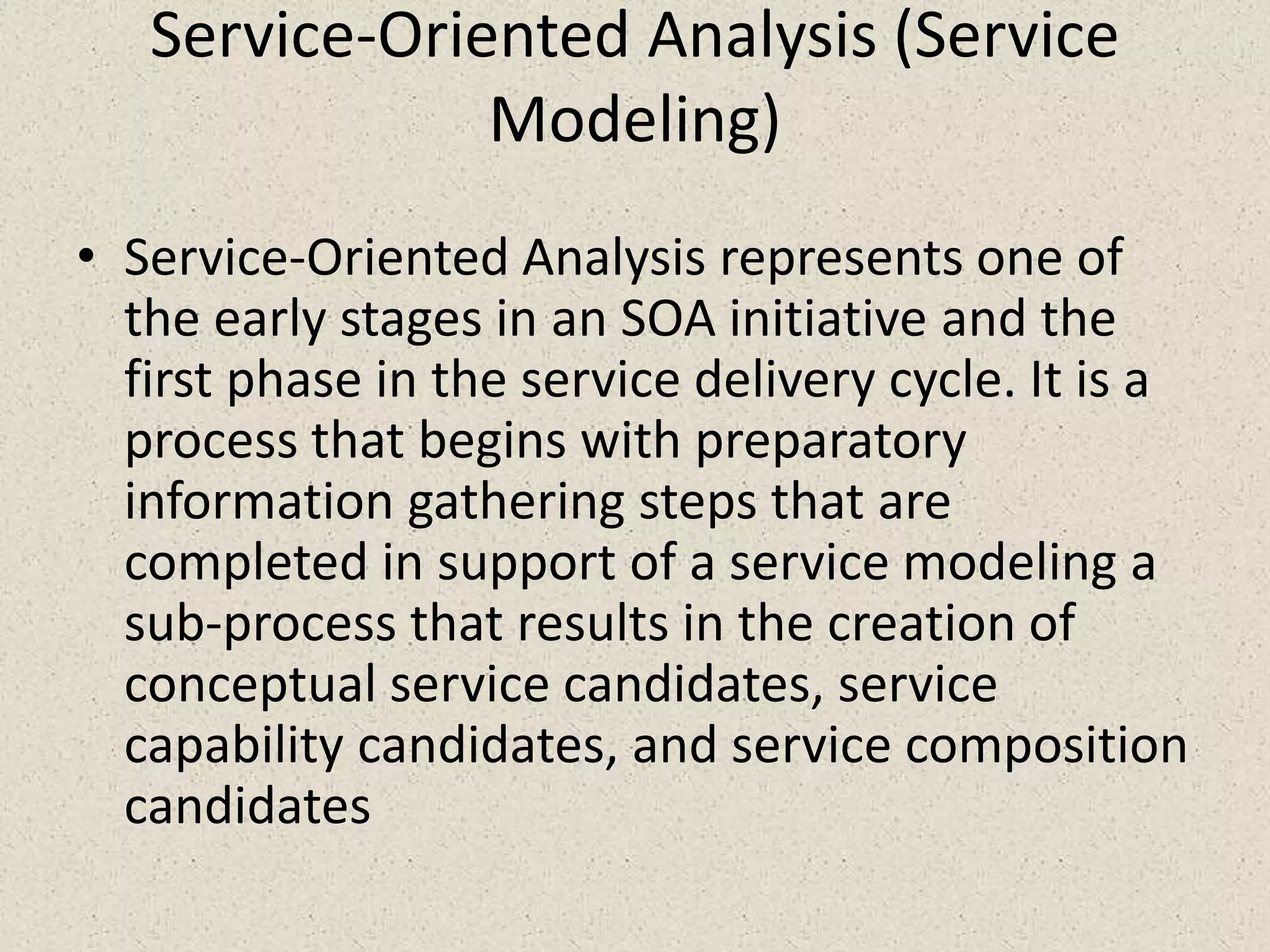 Soa project fundamentals | PPTX