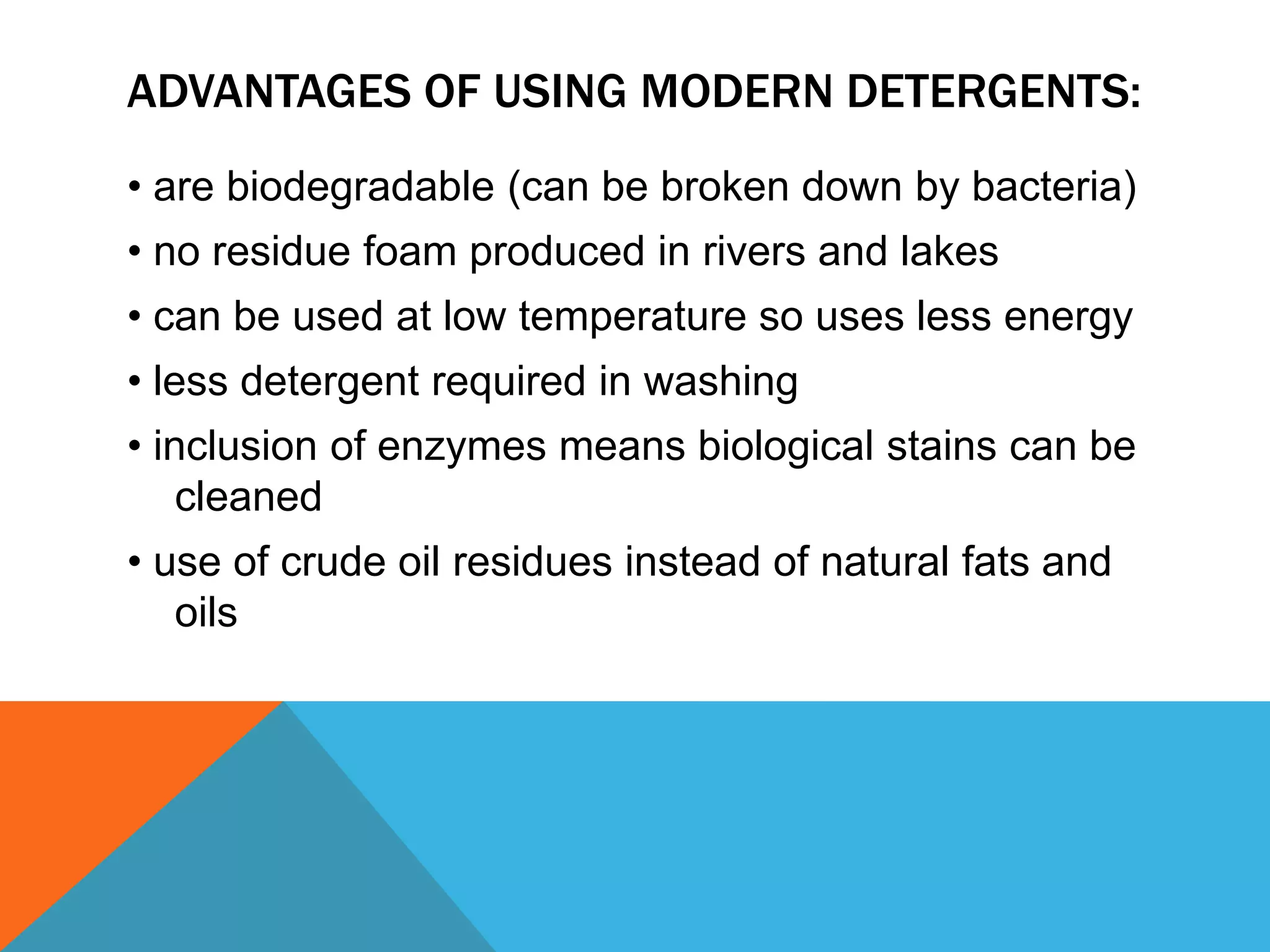 Stearic acid + sodium hydroxide  sodium stearate + waterSoap moleculesWhat other name can we give to the tail end and the head end? What effect do these ends have?