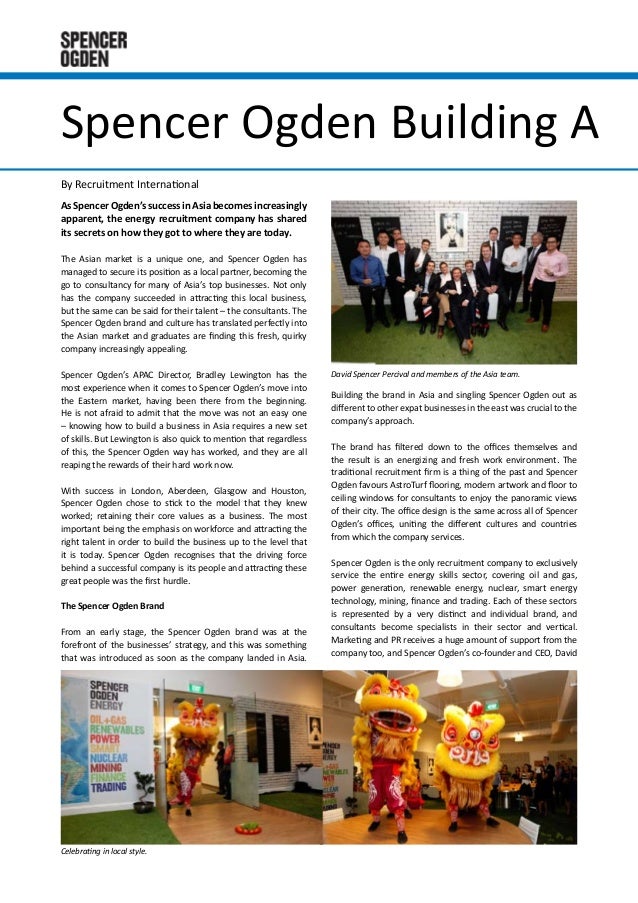 Spencer Ogden Recruitment International Asia