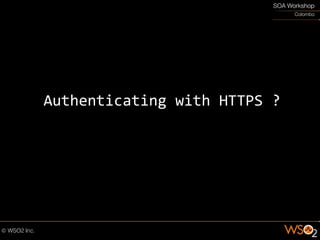Authenticating with HTTPS ?
 