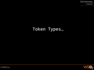 Token Types…
 