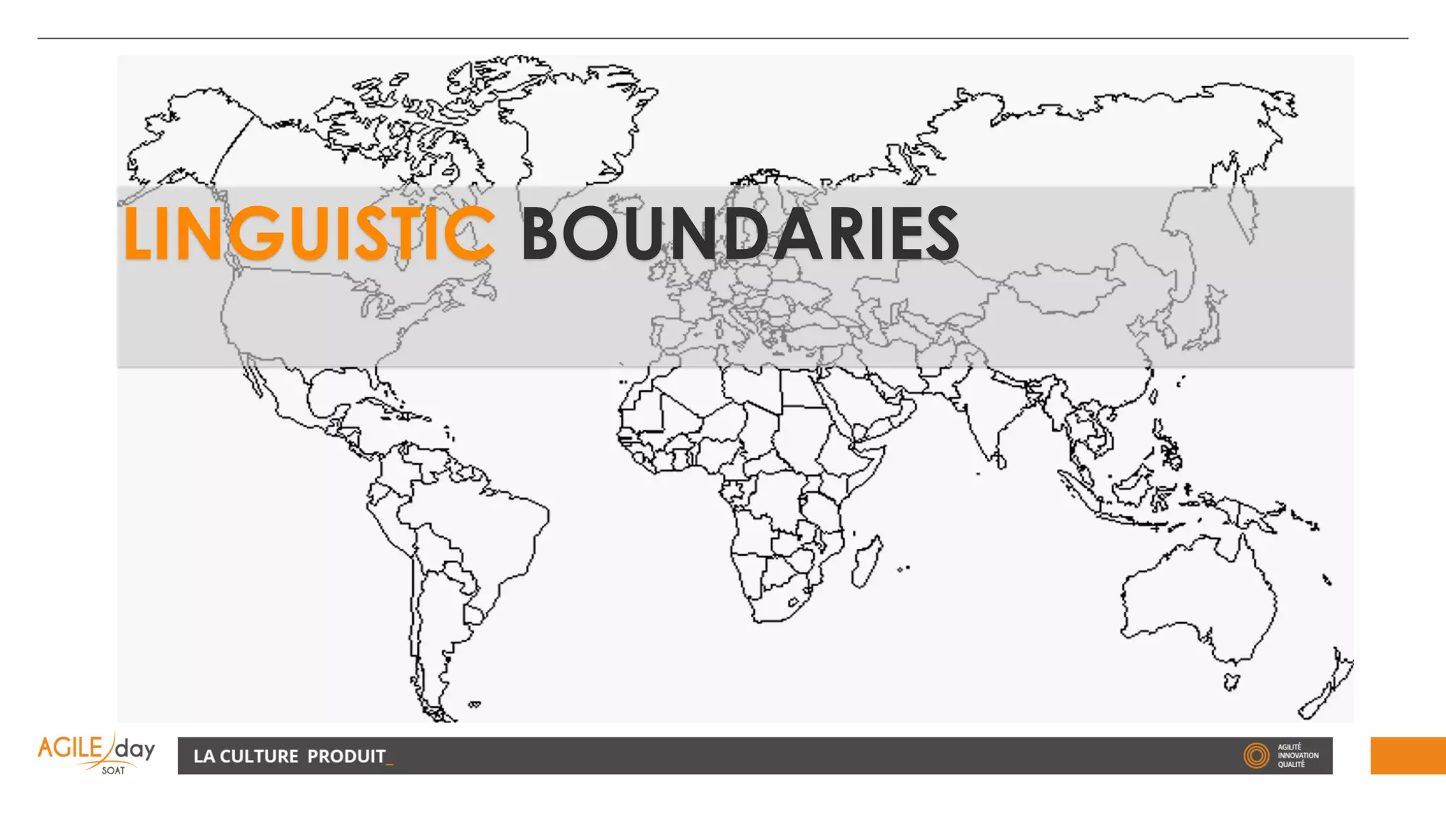 LINGUISTIC BOUNDARIES
 