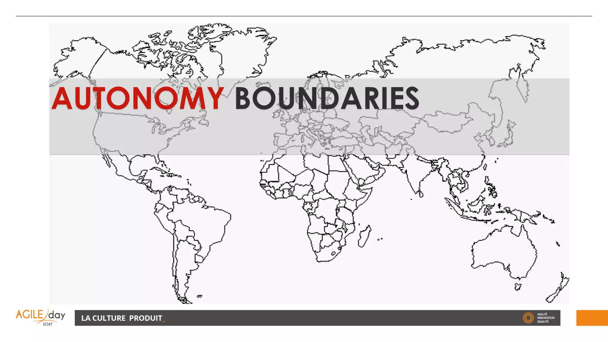 AUTONOMY BOUNDARIES
 