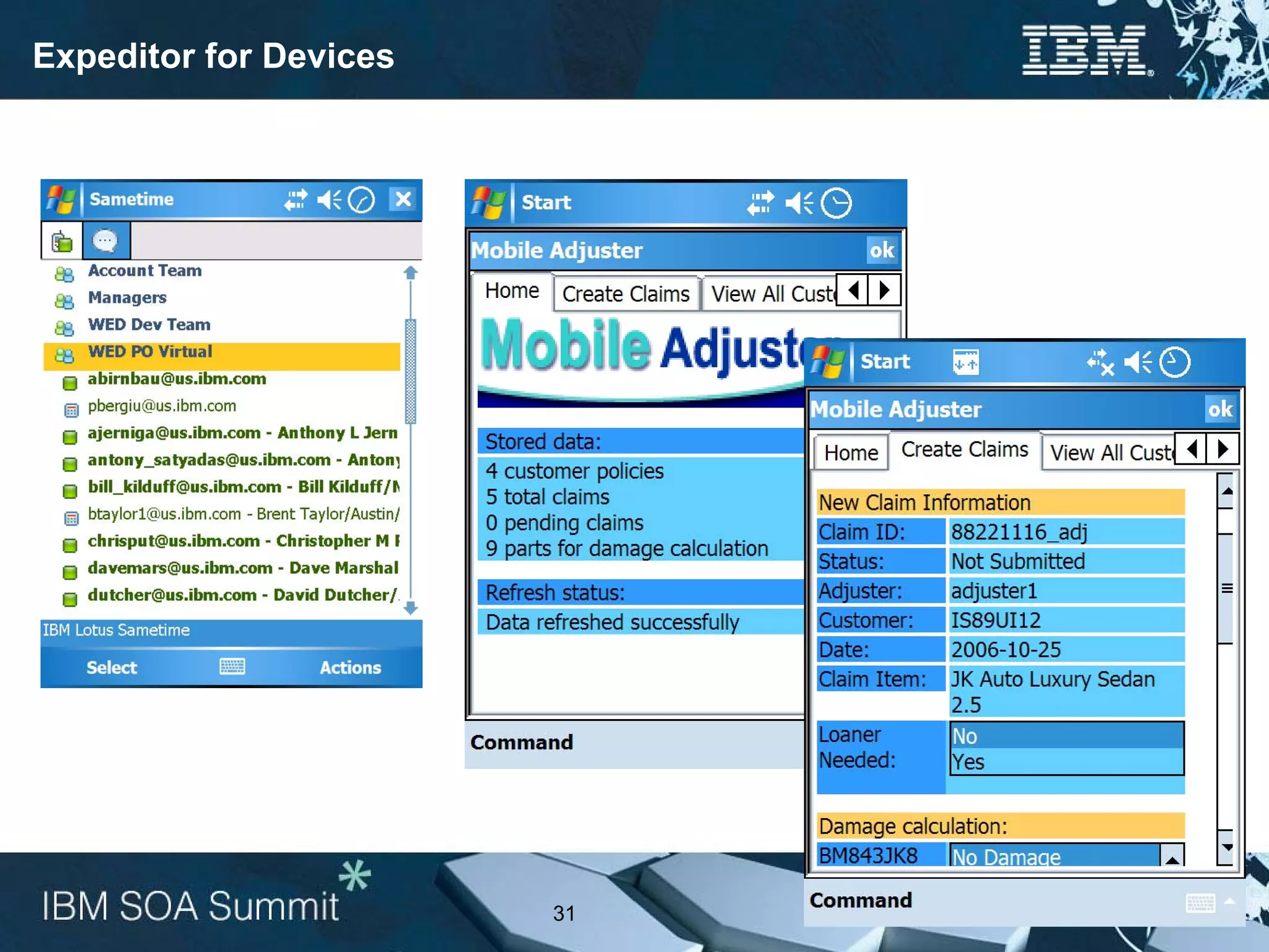 Expeditor for Devices




                        31
 