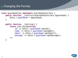 Changing the Format




24
 