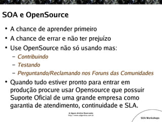 SOA Workshop - JBoss ESB v1.1
