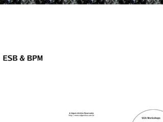 SOA Workshop - JBoss ESB v1.1