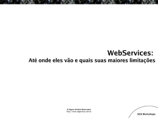 SOA Workshop - JBoss ESB v1.1