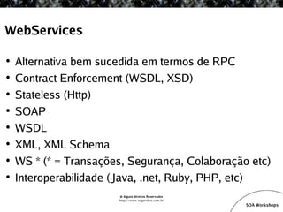 SOA Workshop - JBoss ESB v1.1
