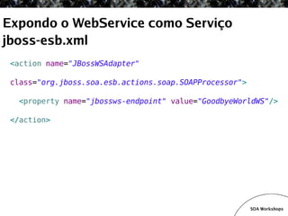SOA Workshop - JBoss ESB v1.1