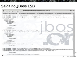 SOA Workshop - JBoss ESB v1.1