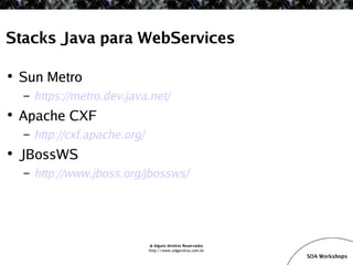 SOA Workshop - JBoss ESB v1.1