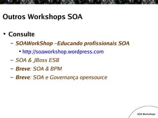 SOA Workshop - JBoss ESB v1.1