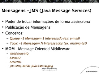 SOA Workshop - JBoss ESB v1.1
