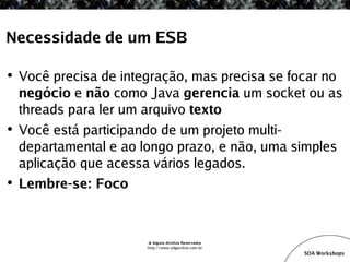 SOA Workshop - JBoss ESB v1.1