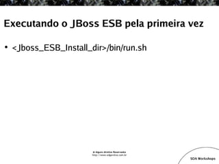 SOA Workshop - JBoss ESB v1.1