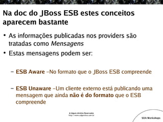 SOA Workshop - JBoss ESB v1.1