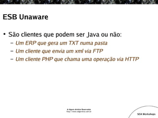 SOA Workshop - JBoss ESB v1.1