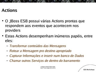 SOA Workshop - JBoss ESB v1.1