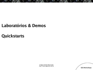 SOA Workshop - JBoss ESB v1.1