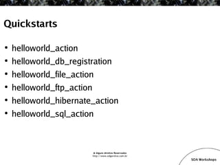 SOA Workshop - JBoss ESB v1.1