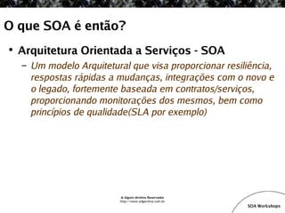 SOA Workshop - JBoss ESB v1.1