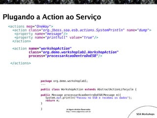 SOA Workshop - JBoss ESB v1.1
