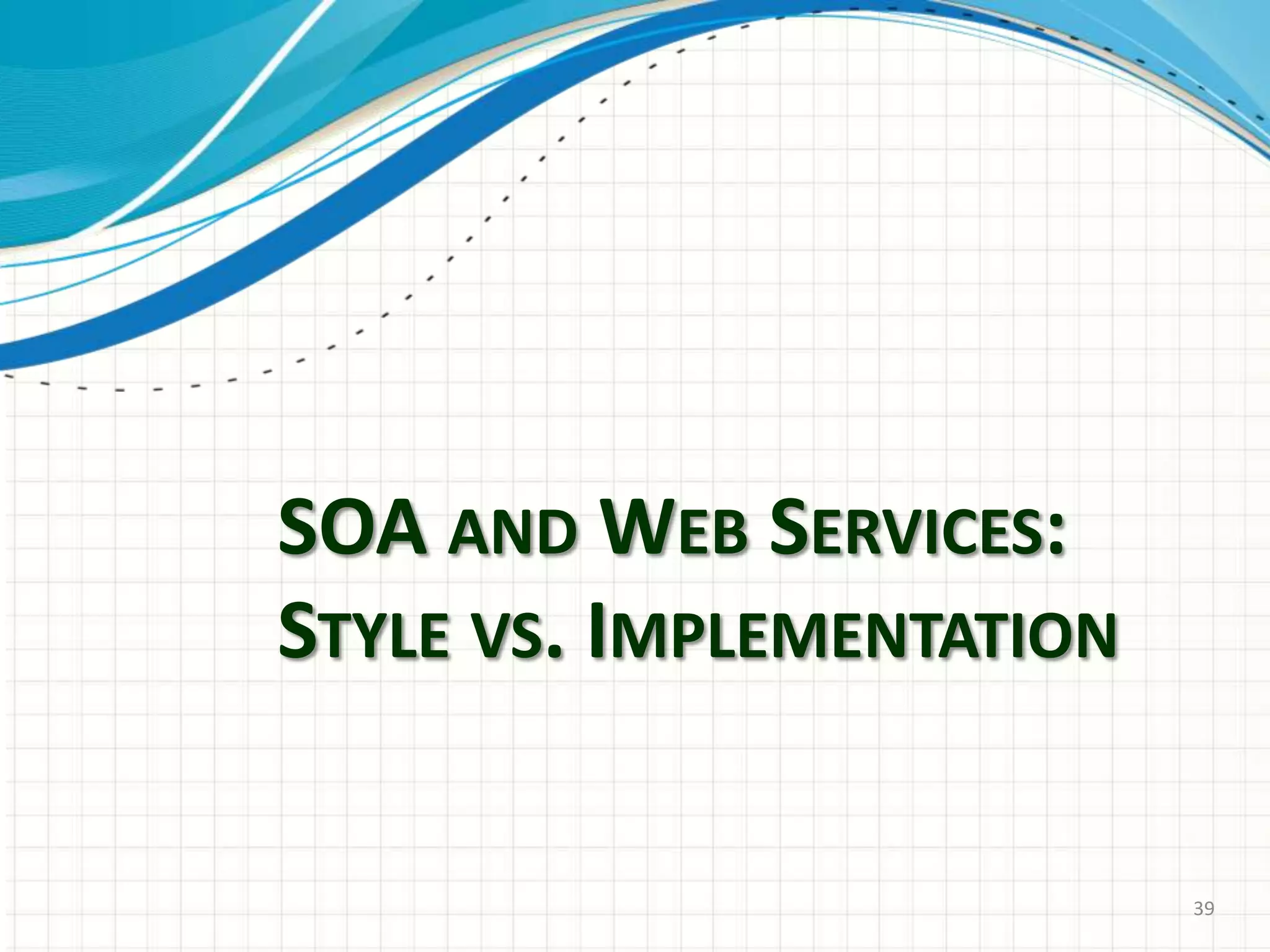 36The SOAP responseHTTP/1.1 200 OKContent-Type: application/soap+xml; 	<?xml version="1.0"?><soap:Envelope><soap:Bodyxmlns:m="http://www.example.org/stock">  <m:GetStockPriceResponse>    <m:Price>34.5</m:Price>  </m:GetStockPriceResponse></soap:Body></soap:Envelope> 36