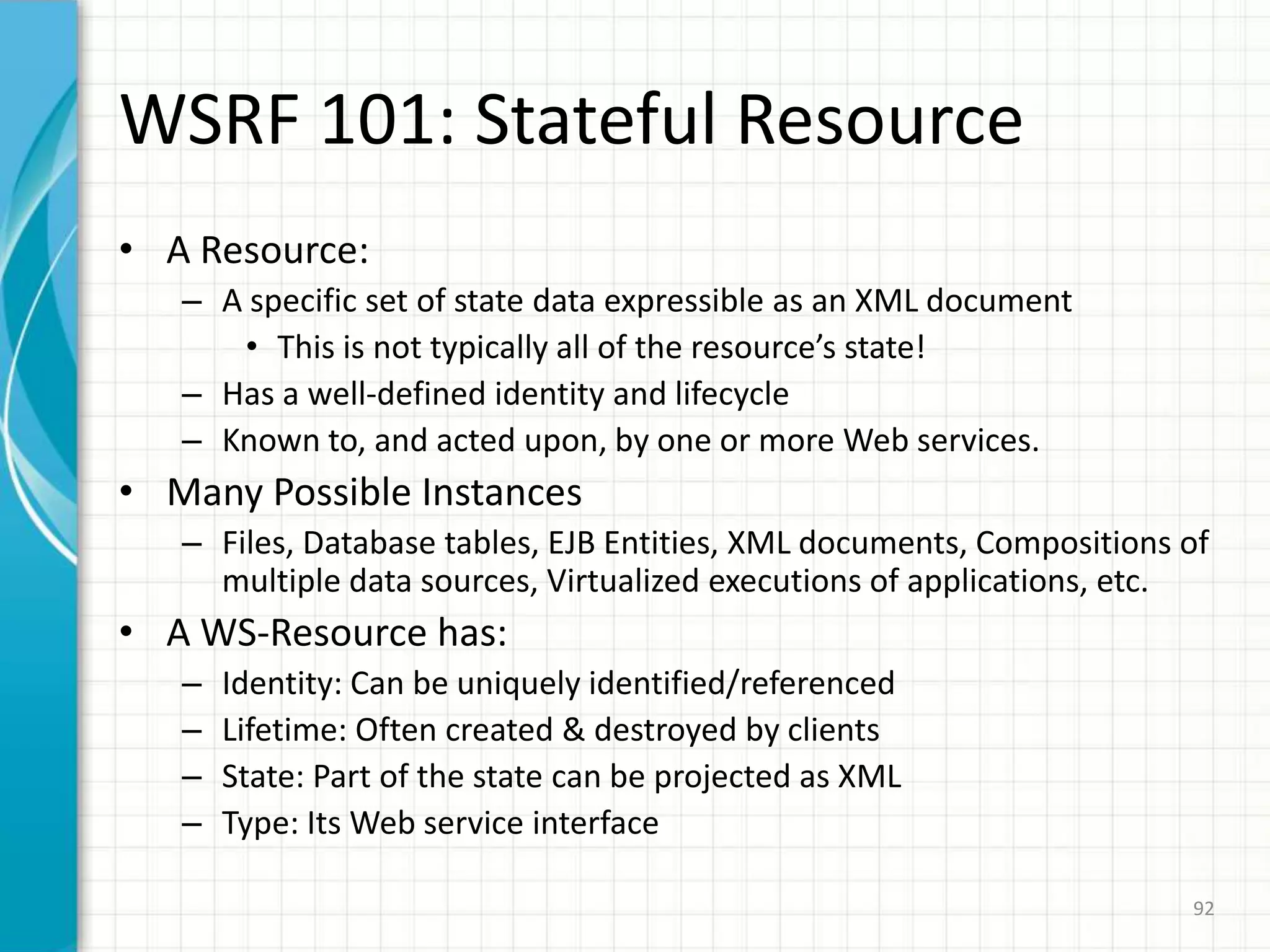 Example of statefulWeb services76