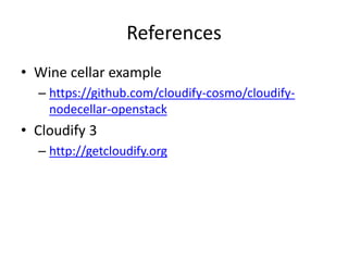 github cloudify examples Images High Quality Grahic Template Languages for OpenStack - Heat and TOSCA | PPTX