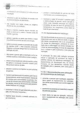 SOBECC- Enfermagem em Centro Cirúrgico e Centro de Material e Esterilização 