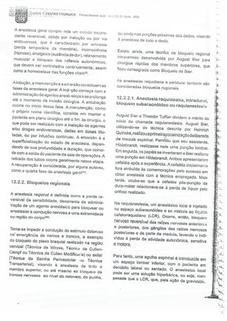 SOBECC- Enfermagem em Centro Cirúrgico e Centro de Material e Esterilização 