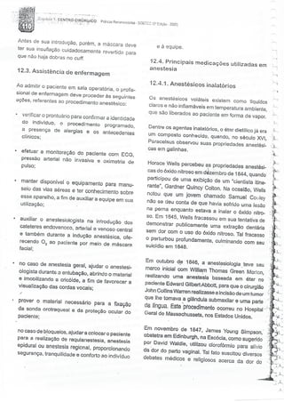 SOBECC- Enfermagem em Centro Cirúrgico e Centro de Material e Esterilização 