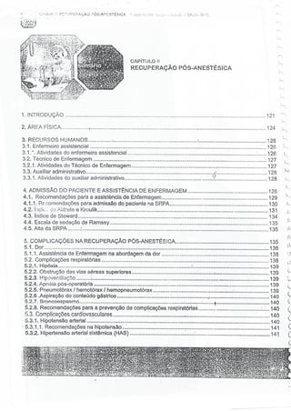SOBECC- Enfermagem em Centro Cirúrgico e Centro de Material e Esterilização 
