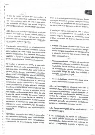 SOBECC- Enfermagem em Centro Cirúrgico e Centro de Material e Esterilização 